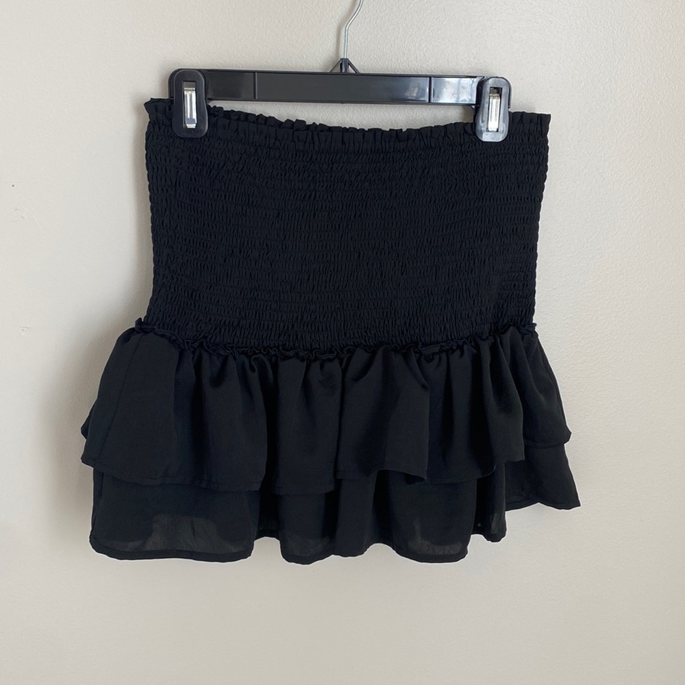 TCEC Black Mini Skirt